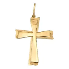 Pingente Cruz Em Ouro 18k Foto mini 1