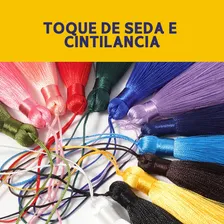 Pingente De Seda Tassel - Franja- 100 Unidades - Lilás Foto mini 4