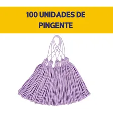 Pingente De Seda Tassel - Franja- 100 Unidades - Lilás Foto mini 2
