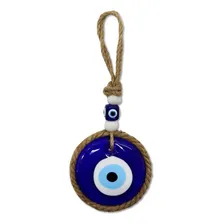 Pingente Decorativo Olho Grego Pendurável Em Vidro Cor Azul Foto mini 1