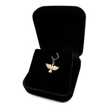 Pingente Divino Espírito Santo Em Ouro 18k Cor Amarelo Foto mini 2