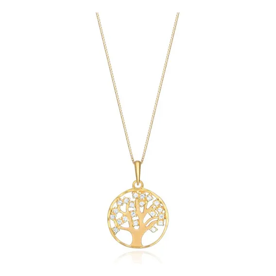Pingente Em Ouro Amarelo Com Diamante Foto 1