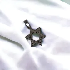 Pingente Estrela De Davi Salomão Para Corrente Aço Inox Foto mini 3