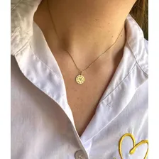 Pingente Fé Em Ouro 750 Cor Amarelo Foto mini  2
