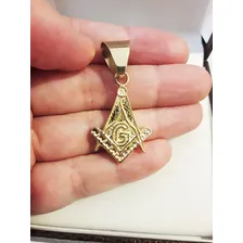 Pingente Maçonaria 10 Gramas Ouro 18k 750 Cor Amarelo Foto mini  3