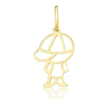 Pingente Menino Ouro 18k Foto  mini 1