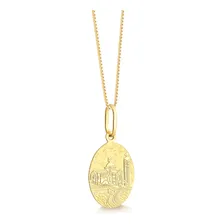 Pingente Nossa Senhora Aparecida Em Ouro Amarelo 18k Foto mini 4
