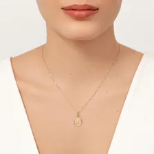 Pingente Nossa Senhora Desatadora Dos Nós Em Ouro Amarelo Foto mini  2