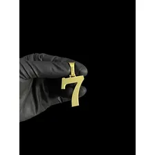 Pingente Número 7 G - Banhado A Ouro 18k Foto mini  3