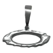 Pingente Oakley Prata 925 Maciço Masculino Cor Prateado Foto mini 2