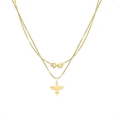 Pingente Ouro 18k Divino Espirito Santo Foto mini 3
