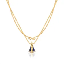 Pingente Ouro 18k Nossa Senhora Aparecida Cor Ouro Amarelo Foto mini  2