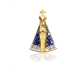 Pingente Ouro 18k Nossa Senhora Aparecida Cor Ouro Amarelo Foto  mini 1