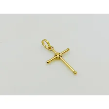 Pingente Para Corrente- Crucifixo Amarrado Ouro 18k-750 Cor Dourado Foto mini  2