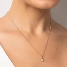 Pingente Pata De Pet 18k 542767 Rommanel Cor Dourado Foto mini 4