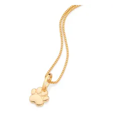 Pingente Pata De Pet 18k 542767 Rommanel Cor Dourado Foto mini 2