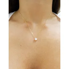 Pingente Ponto De Luz Ouro 18k 6mm Cor Amarelo Foto mini 2
