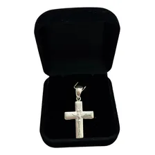 Pingente Prata Maciça Crucifixo Legítimo Prata 925 Cor Prateado Foto mini 1