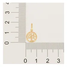 Pingente Rommanel Árvore Da Vida 1,1 Cm 541880 Cor Dourado Foto mini 4