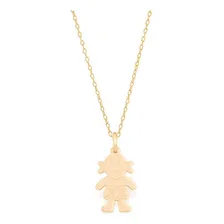 Pingente Rommanel Folheado A Ouro 18k Menina 540176 Foto mini 2