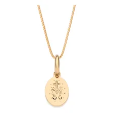 Pingente Rommanel Medalha Nossa Senhora Das Graças - 542867 Foto mini 2