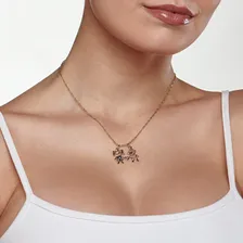 Pingente Rommanel Menina E Menino Unidos Coração Vazados Foto mini  2