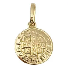 Pingente São Bento Em Ouro 18k Foto mini 1