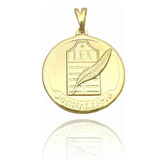 Pingete De Ouro 18k Profissões Banhado A Ouro Foto 1