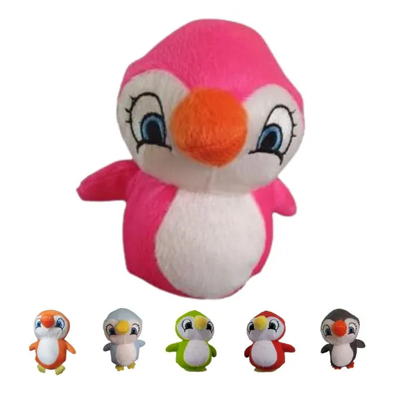 Pinguim De Pelúcia Pink Foto 1