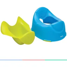 Pinico Troninho Infantil Buba Banheiro Desfralde Cor Azul E Verde Foto mini 2