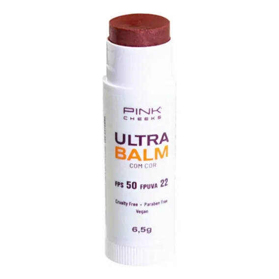 Pink Cheeks Protetor Labial Fps50 Ultra Balm Be Red 6,5g Foto 1