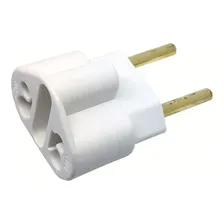 Pino Adaptador Benjamin Universal Tomada 10/20 Amperes Foto mini  2