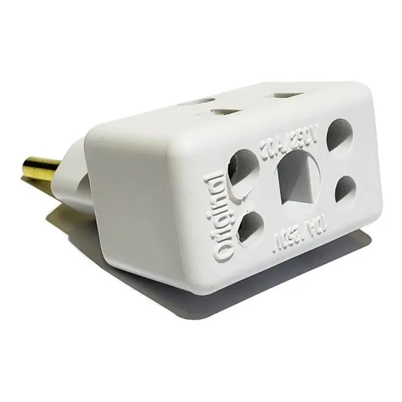 Pino Adaptador Bob Esponja Benjamim 10a/20a Branco Compolux Foto 1