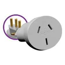 Pino Adaptador Chato 20a Bipolar Para Ar Condicionado, Etc Foto mini 1