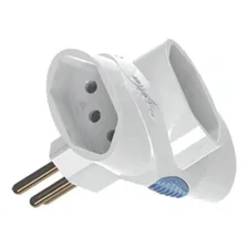Pino Adaptador T Benjamin 3 Saídas 10a 2p+t Daneva Foto  mini 1