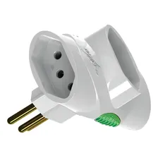 Pino Adaptador Tipo Benjamim 3p 10a Daneva 110V/220V Foto mini 2