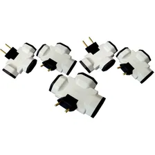 Pino Benjamim Articulado 3 Saídas 10a Nbr C/5pç 110V/220V Foto mini 2