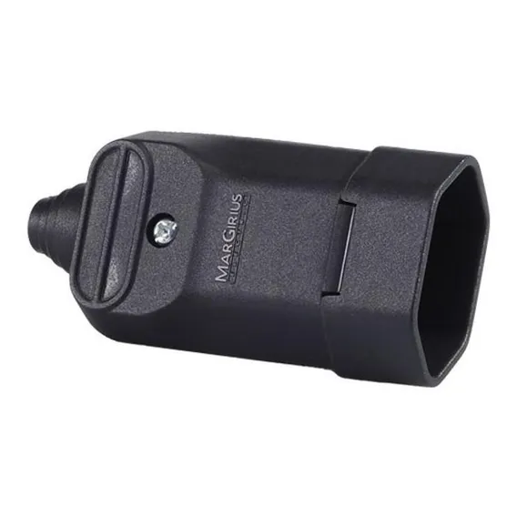 Pino Extenção Femea Preto 2p+t Ou 2p 20a Kit 10 Margirius Foto 1