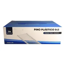 Pino Plastico 543 Para Tag 25mm Com 5000 Unidades - Tn Cor Branco Foto  mini 1