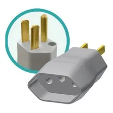 Pino Plug Adaptador Tripolar Reverso 2p+t 15a Foto mini 1