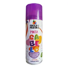 Pinta Cabelo Tinta Spray Temporária Ponto Das Festas 85g Cor Cor Roxo Foto mini 1