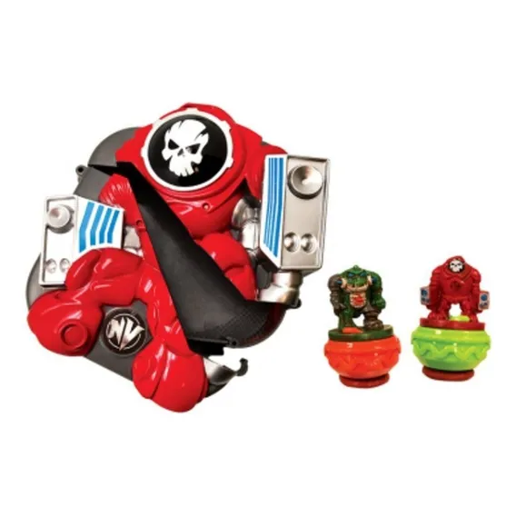 Piões De Batalha Nanoverse Pack Arena De Batalha - Dican Cor Vermelho Foto 1
