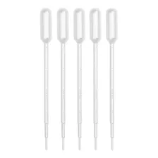 Pipeta Pasteur 1ml Plástica Descartável Kit C/100 Peças Foto mini 1