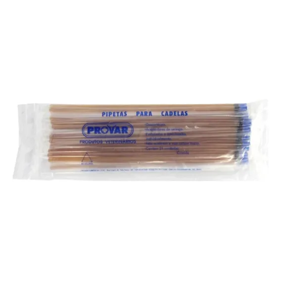 Pipetas P/ Cadelas Tamanho P 14 Cm C/ 25 - Provar Foto 1