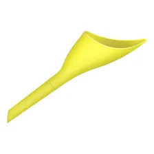 Pipizito funil urinário reutilizável faça xixi em pé amarelo Foto mini 1