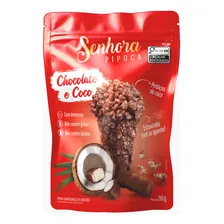 Pipoca Chocolate E Coco 90 Gr Senhora Pipoca Foto mini 1