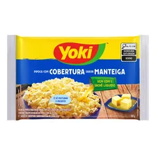 Pipoca De Pipoca Para Micro-Ondas Cobertura Sabor Manteiga Pacote 105g Yoki Foto mini 1