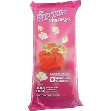 Pipoca Doce Tradicional Panela Sabor Morango Foto mini 1