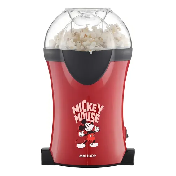 Pipoqueira Elétrica Mickey Mouse Mallory 1200w Vermelho 127V Foto 1