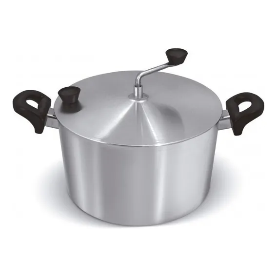 Pipoqueira Fundida 24cm 5,9l 5 Estrelas Cor Cinza Foto 1